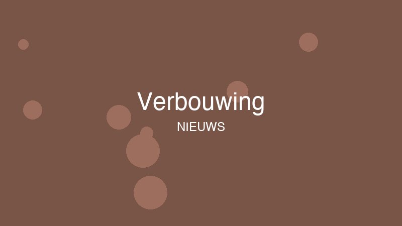 PLUS Tom Vlig verbouwt en breidt uit