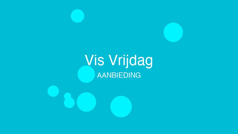 Vis vrijdag: 20% korting op alle kibbeling